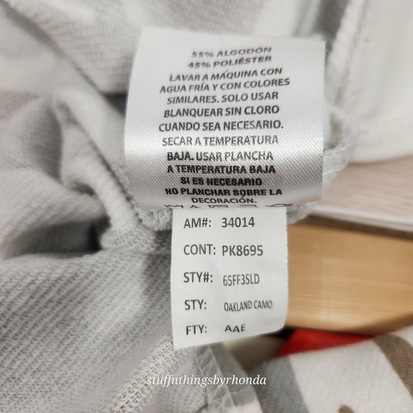 Pressbox Camo Tennessee Volunteers Pullover Sweatshirt Women's Size M Gray‎ - Picture 5 of 8